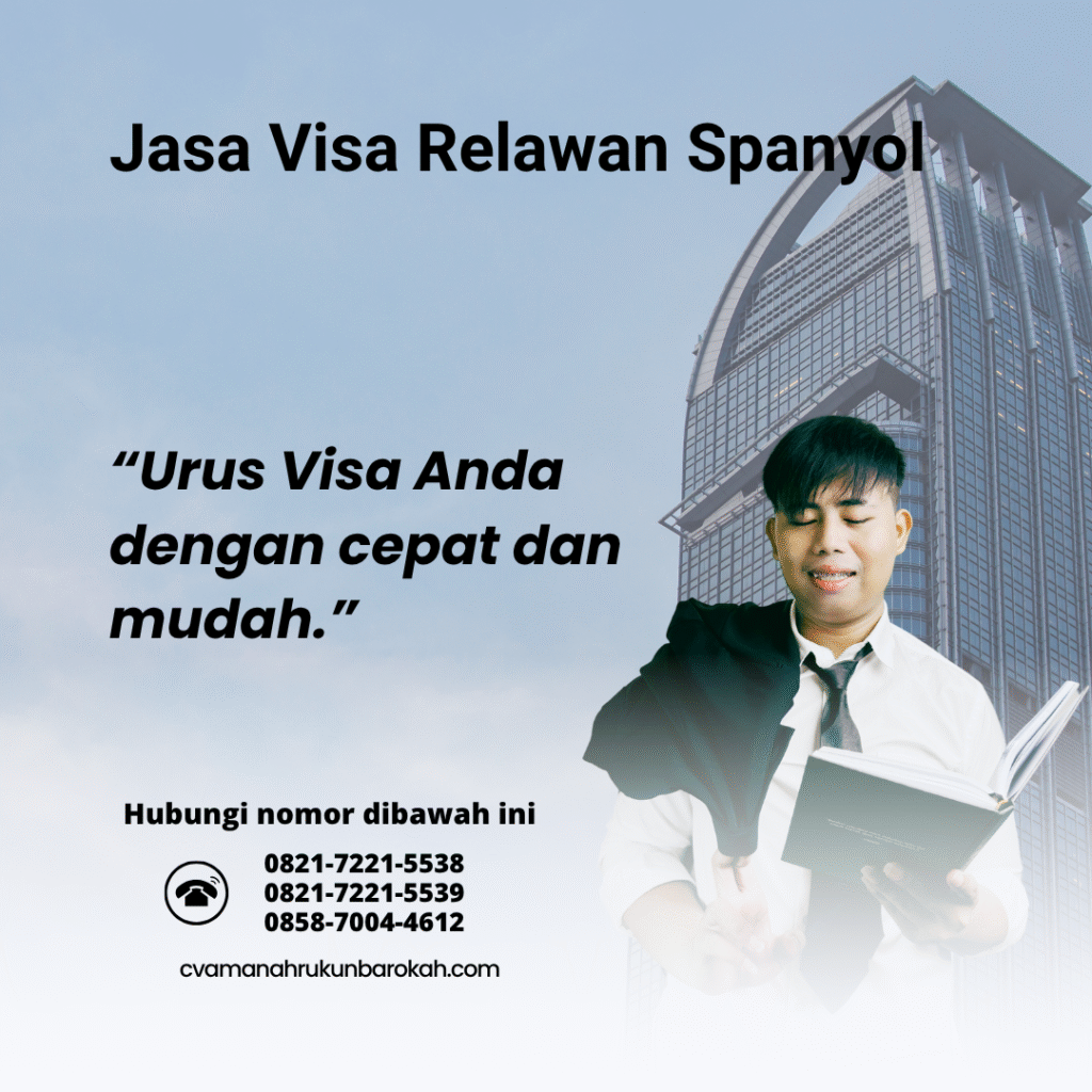 Jasa visa relawan spanyol