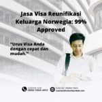 Jasa visa reunifikasi keluarga norwegia 99% approved