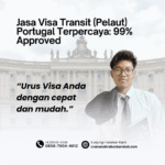 Jasa visa transit (pelaut) portugal terpercaya 99% approved
