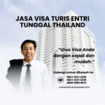 Jasa visa turis entri tunggal thailand