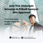 Jasa visa undangan keluarga & pribadi spanyol 99% approved