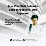 Jasa visa visit selandia baru terpercaya 99% approved