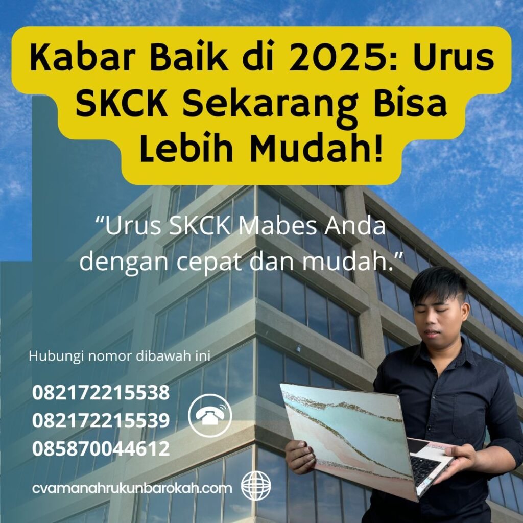 Kabar baik di 2025 urus skck sekarang bisa lebih mudah!