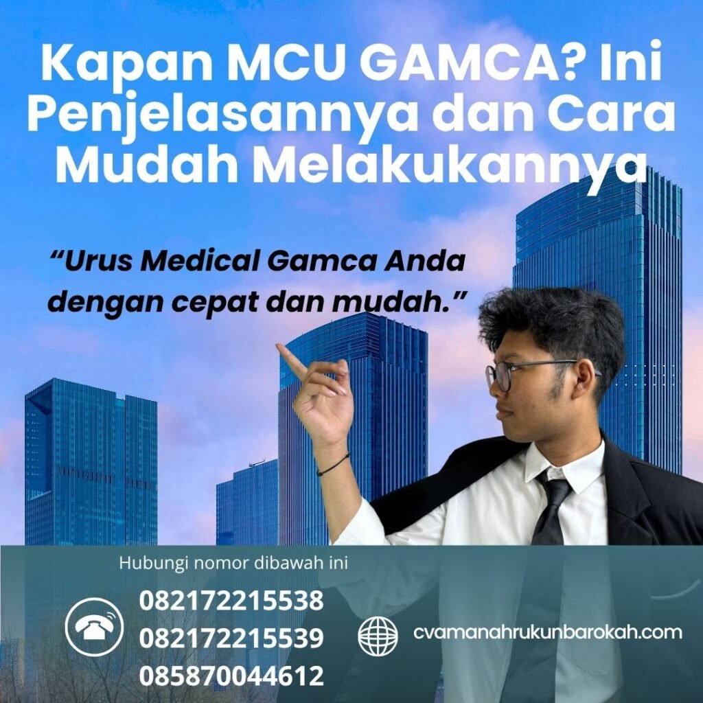 Kapan MCU GAMCA Ini Penjelasannya dan Cara Mudah Melakukannya Kapan mcu gamca ini penjelasannya dan cara mudah melakukannya