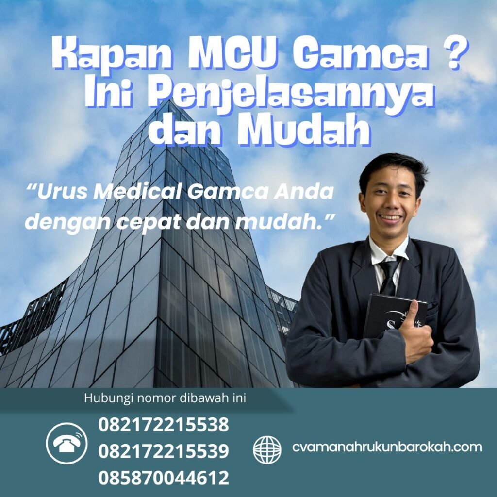 Kapan mcu gamca ini penjelasannya dan mudah