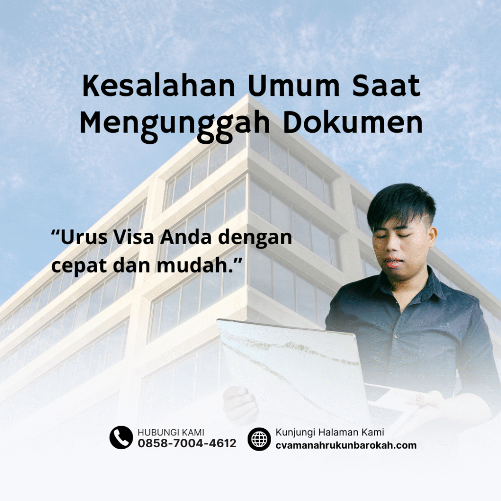 Kesalahan Umum Saat Mengunggah Dokumen Kesalahan umum saat mengunggah dokumen