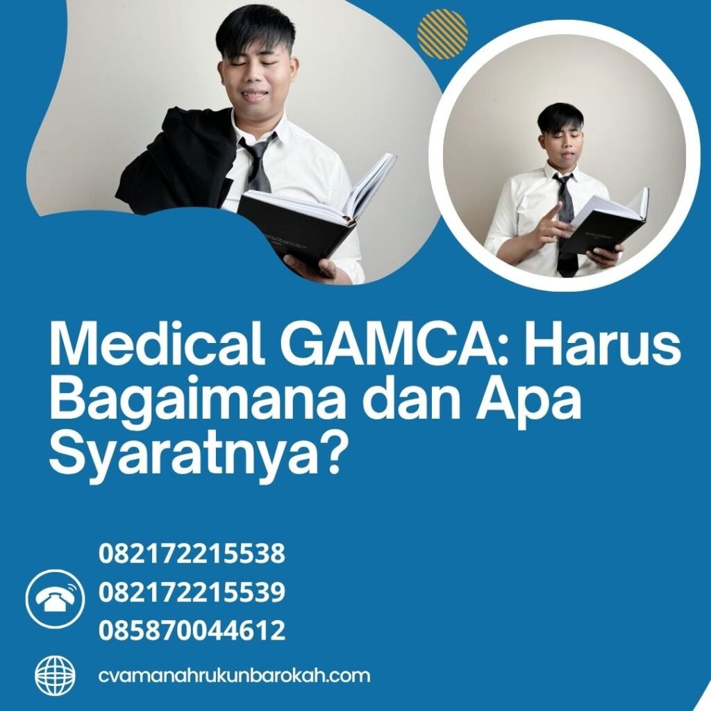 Medical gamca harus bagaimana dan apa syaratnya (1)