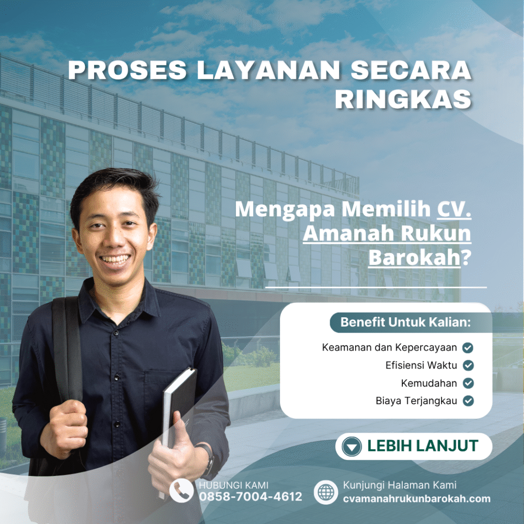 Mengapa Memilih CV. Amanah Rukun BarokahLayanan Secara Ringkas Mengapa memilih cv. amanah rukun barokahlayanan secara ringkas