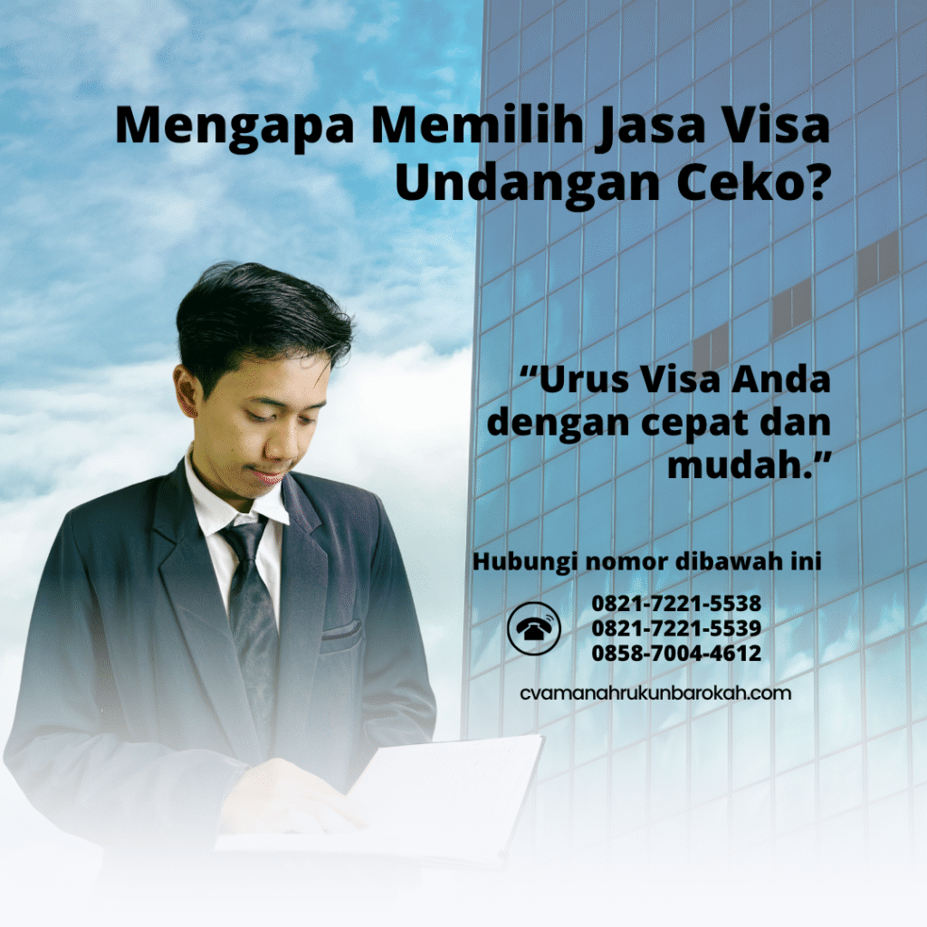 Mengapa memilih jasa visa undangan ceko