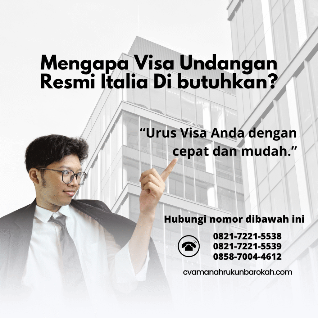 Mengapa Visa Undangan Resmi Italia Di butuhkanMemilih Jasa Visa Turis Italia dari KamiItu E-Visa Azerbaijan Mengapa visa undangan resmi italia di butuhkanmemilih jasa visa turis italia dari kamiitu e visa azerbaijan