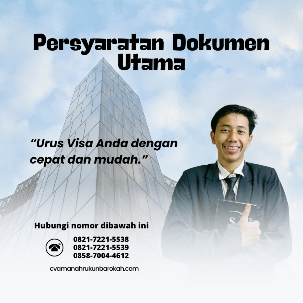 Persyaratan dokumen utama (3)