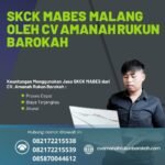 Skck mabes malang oleh cv amanah rukun barokah