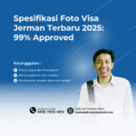 Spesifikasi foto visa jerman terbaru 2025 99% approved