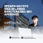 Spesifikasi foto visa selandia baru terbaru 99% approved