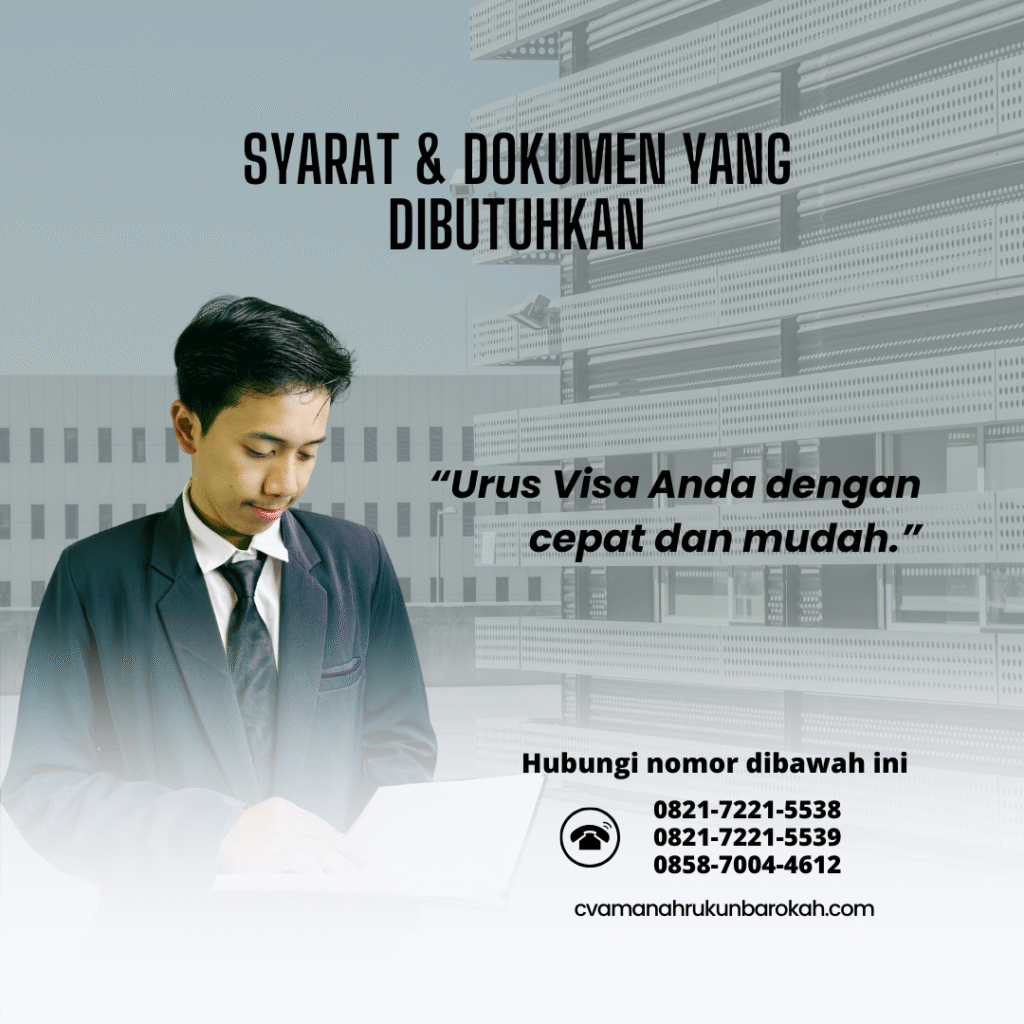 Syarat & dokumen yang dibutuhkan