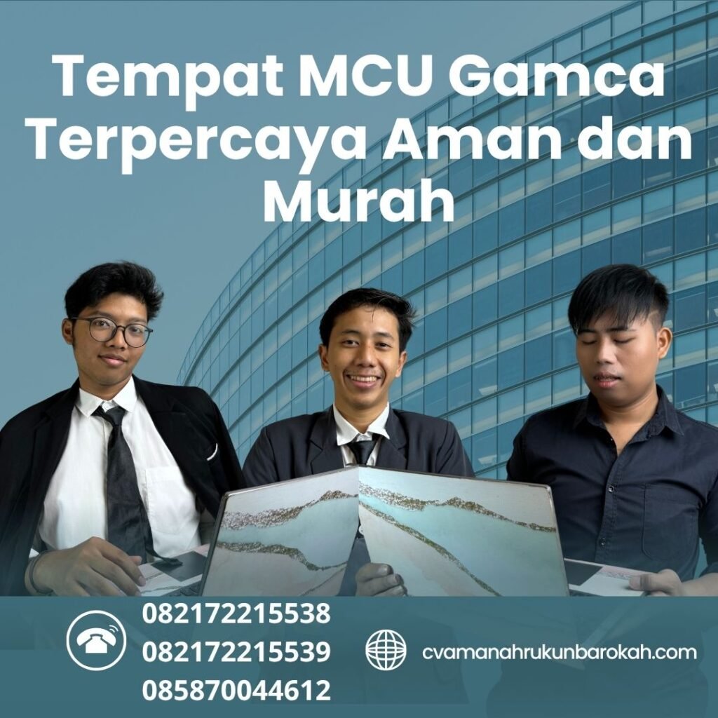 Tempat mcu gamca terpercaya aman dan murah