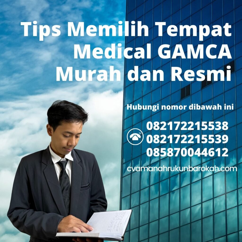 Tips Memilih Tempat Medical GAMCA Murah dan Resmi Tips memilih tempat medical gamca murah dan resmi