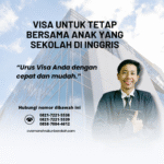 Visa untuk tetap bersama anak yang sekolah di inggris