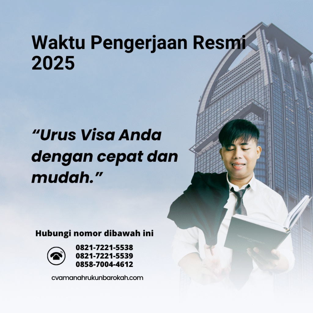 Waktu Pengerjaan Resmi 2025 Waktu pengerjaan resmi 2025