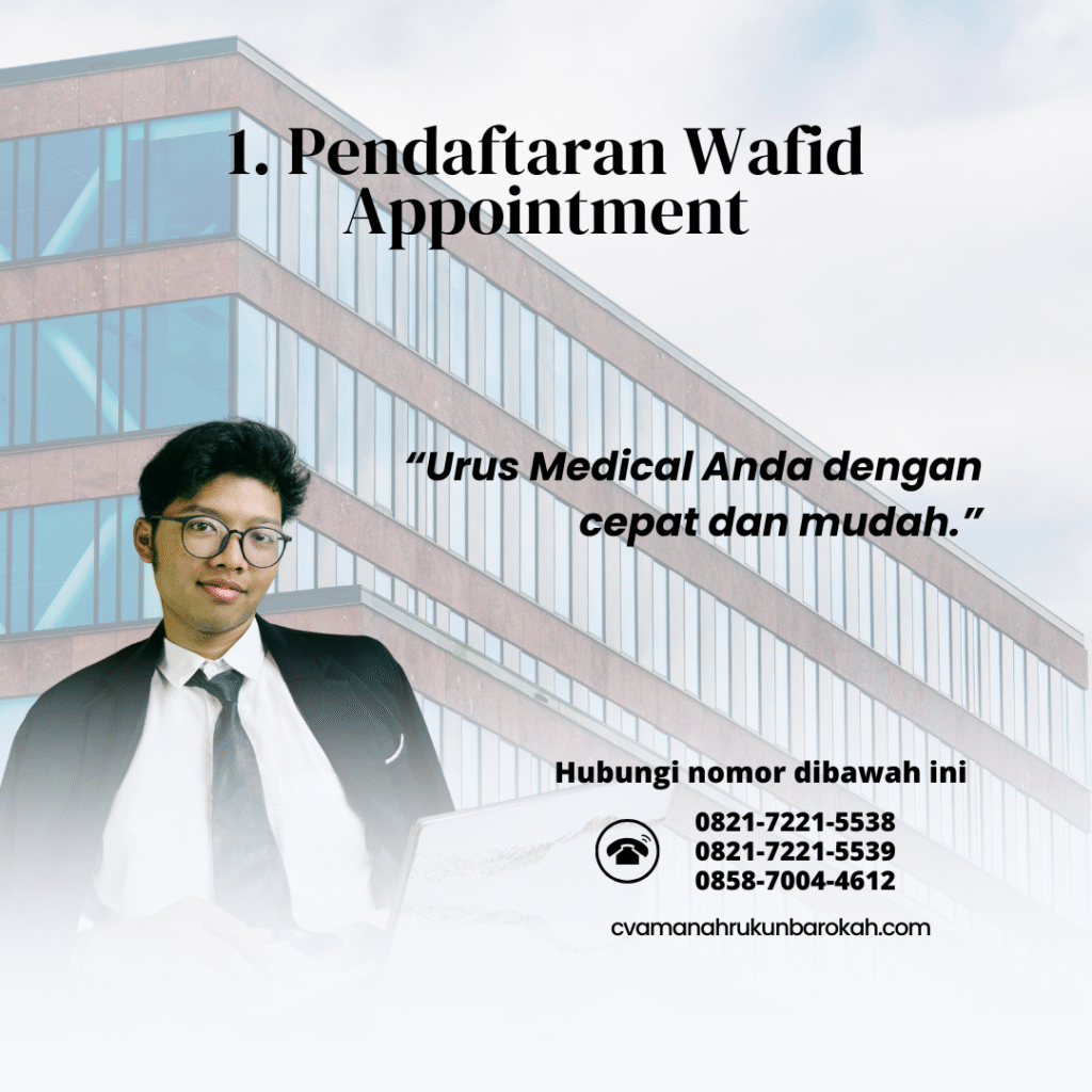 1. Pendaftaran Wafid Appointment 1. pendaftaran wafid appointment