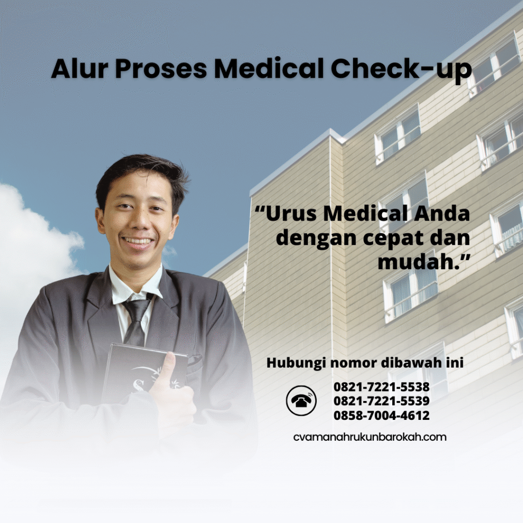 Alur proses medical check up