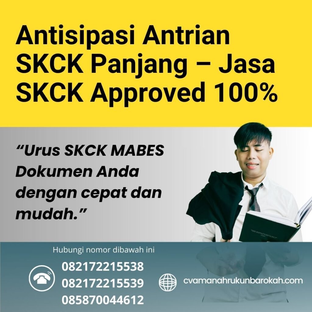 Antisipasi Antrian SKCK Panjang – Jasa SKCK Approved 100% Antisipasi antrian skck panjang – jasa skck approved 100%