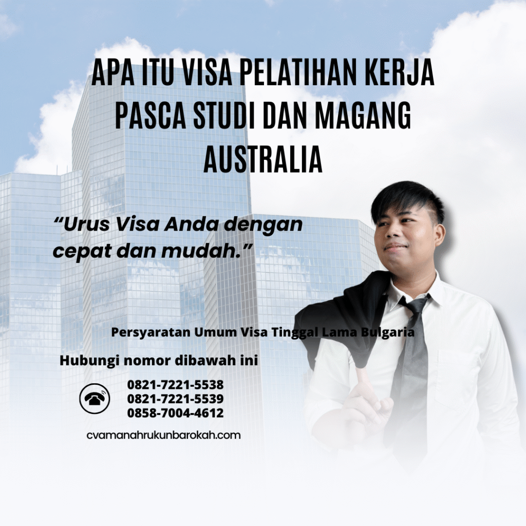 Apa Itu Visa Pelatihan Kerja Pasca Studi dan Magang Australia Apa itu visa pelatihan kerja pasca studi dan magang australia