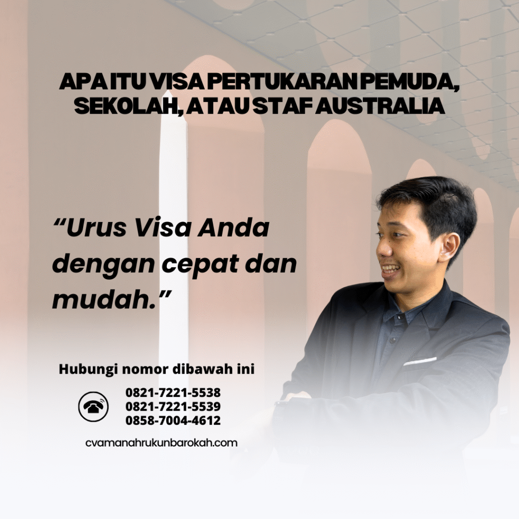 Apa Itu Visa Pertukaran Pemuda, Sekolah, atau Staf Australia Apa itu visa pertukaran pemuda, sekolah, atau staf australia