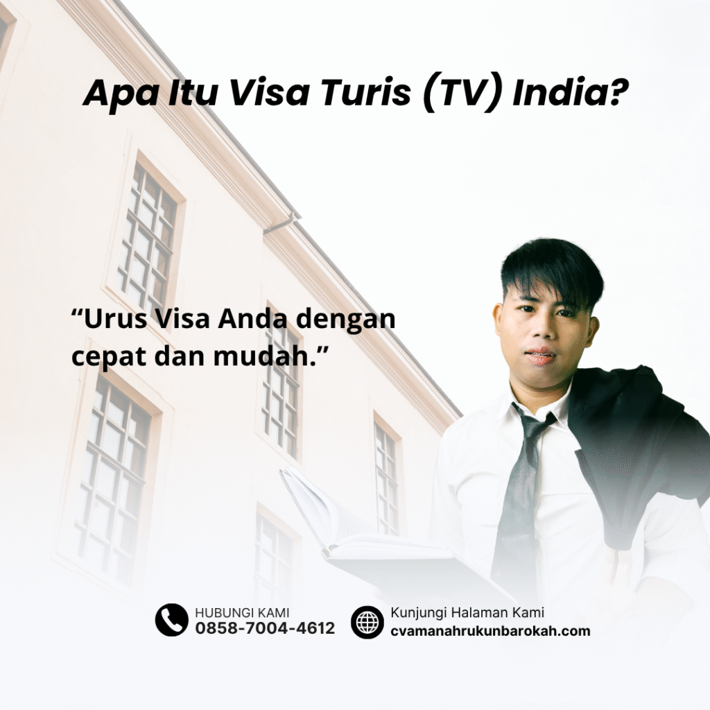 Apa itu visa turis (tv) india