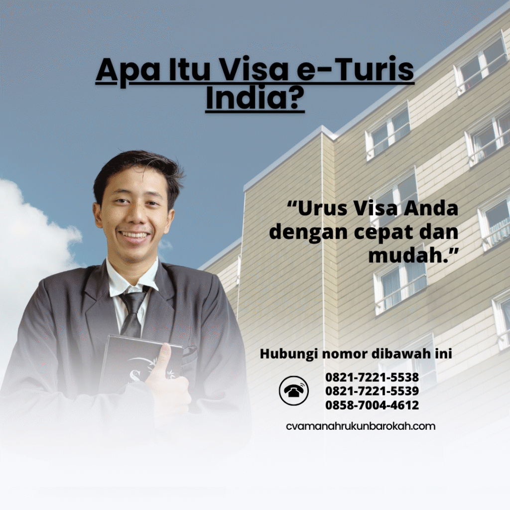 Apa itu visa e turis india