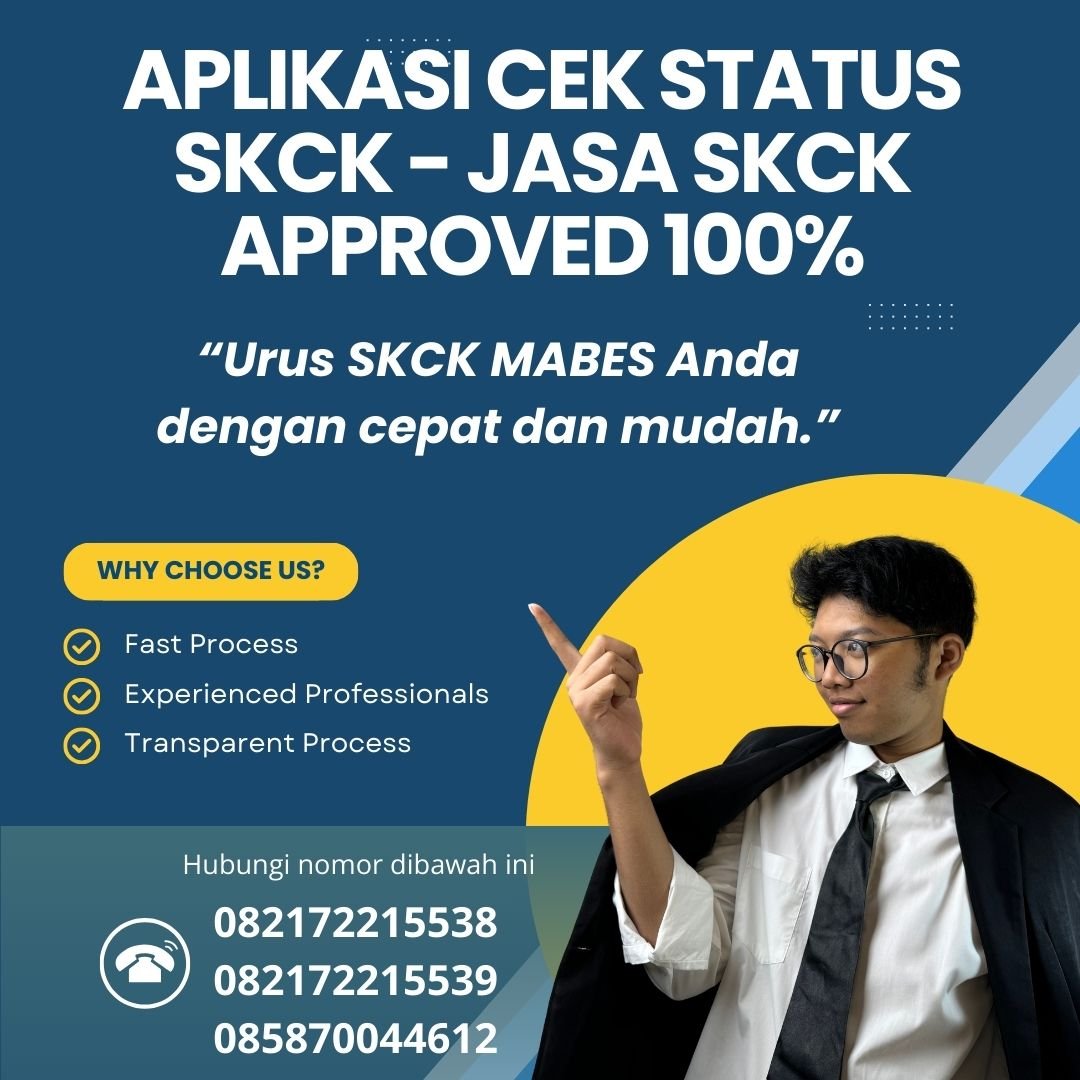 Aplikasi Cek Status SKCK - Jasa SKCK Approved 100%