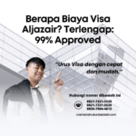 Berapa biaya visa aljazair terlengap 99% approved