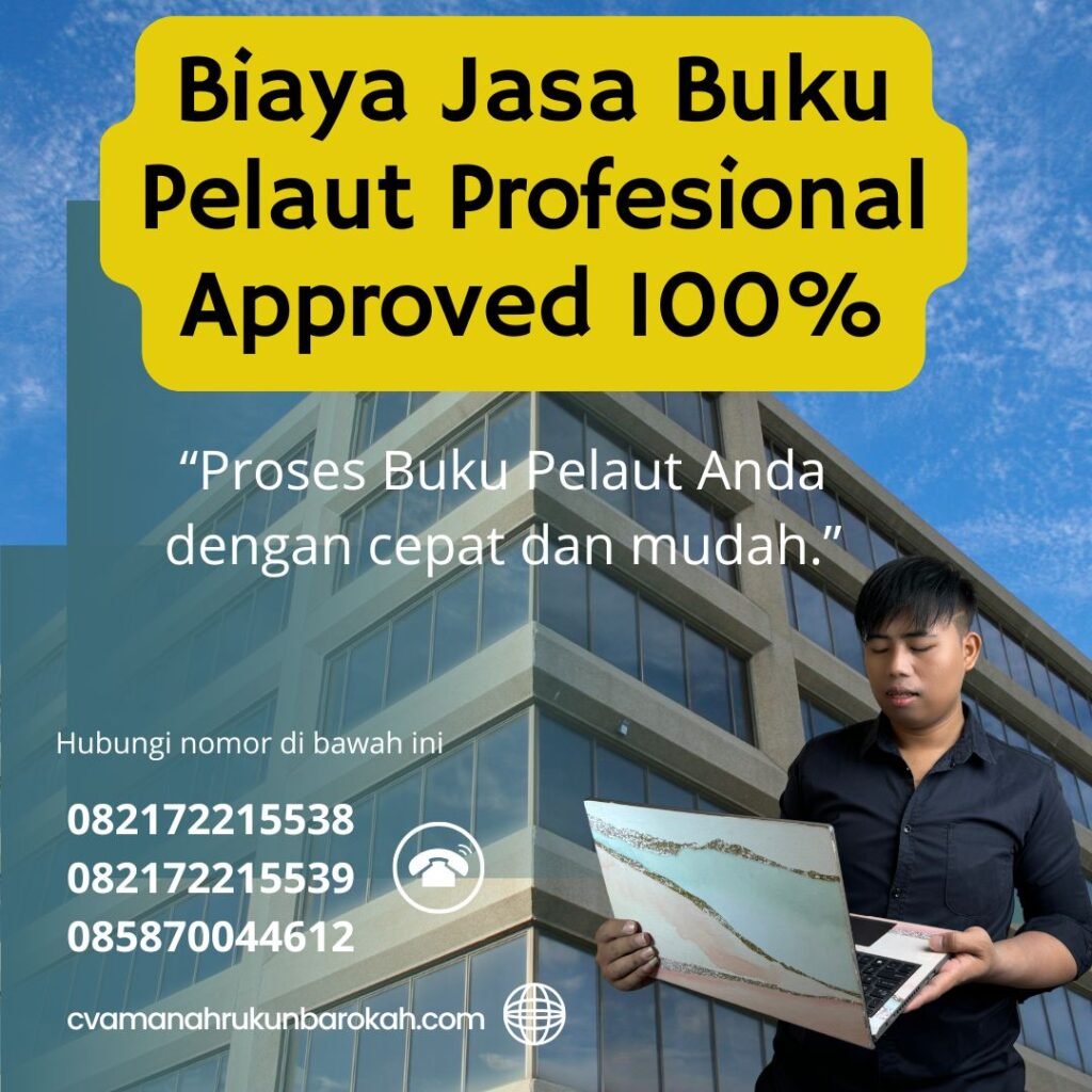 Biaya jasa buku pelaut profesional approved 100% (1)