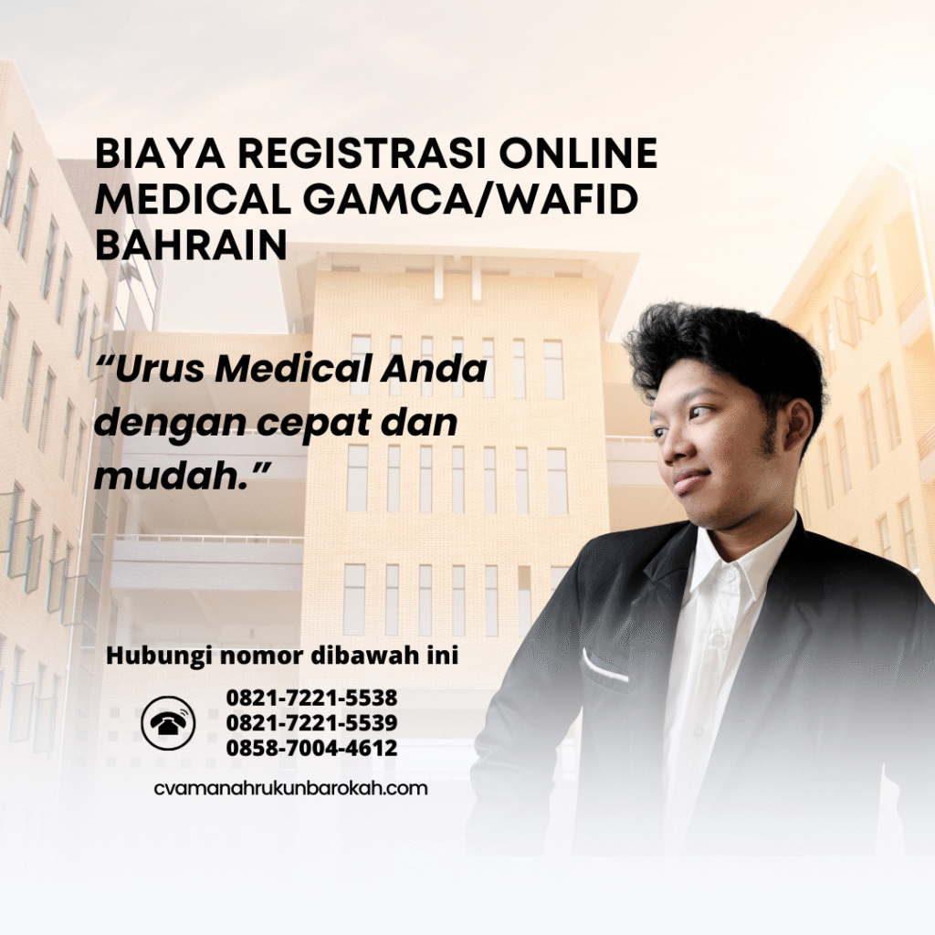 Biaya registrasi online medical gamcawafid bahrain
