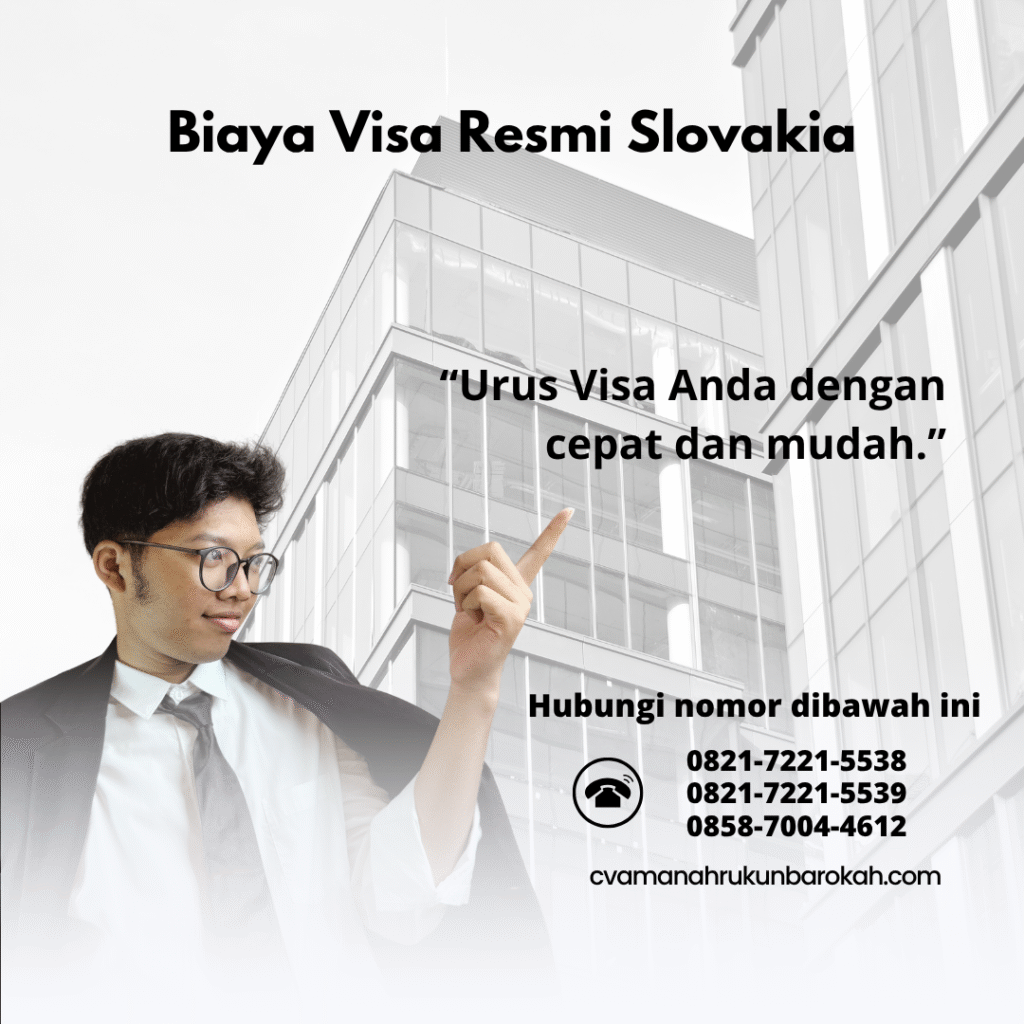 Biaya Visa Resmi Slovakia Biaya visa resmi slovakia