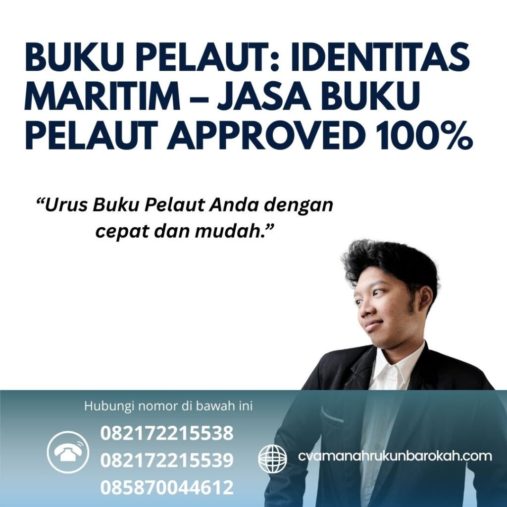 Buku pelaut identitas maritim – jasa buku pelaut approved 100%