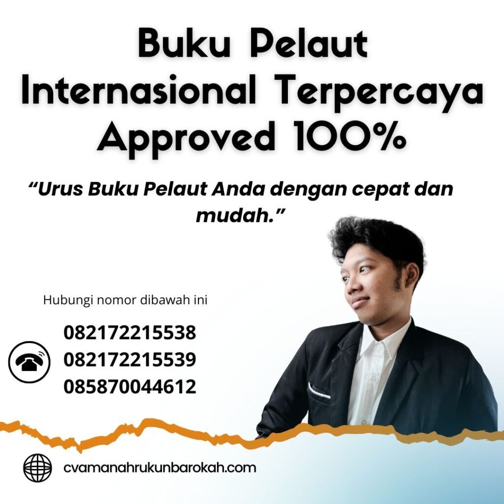 Buku pelaut internasional terpercaya approved 100% (1)
