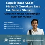 Capek buat skck mabes gunakan jasa ini, bebas stress