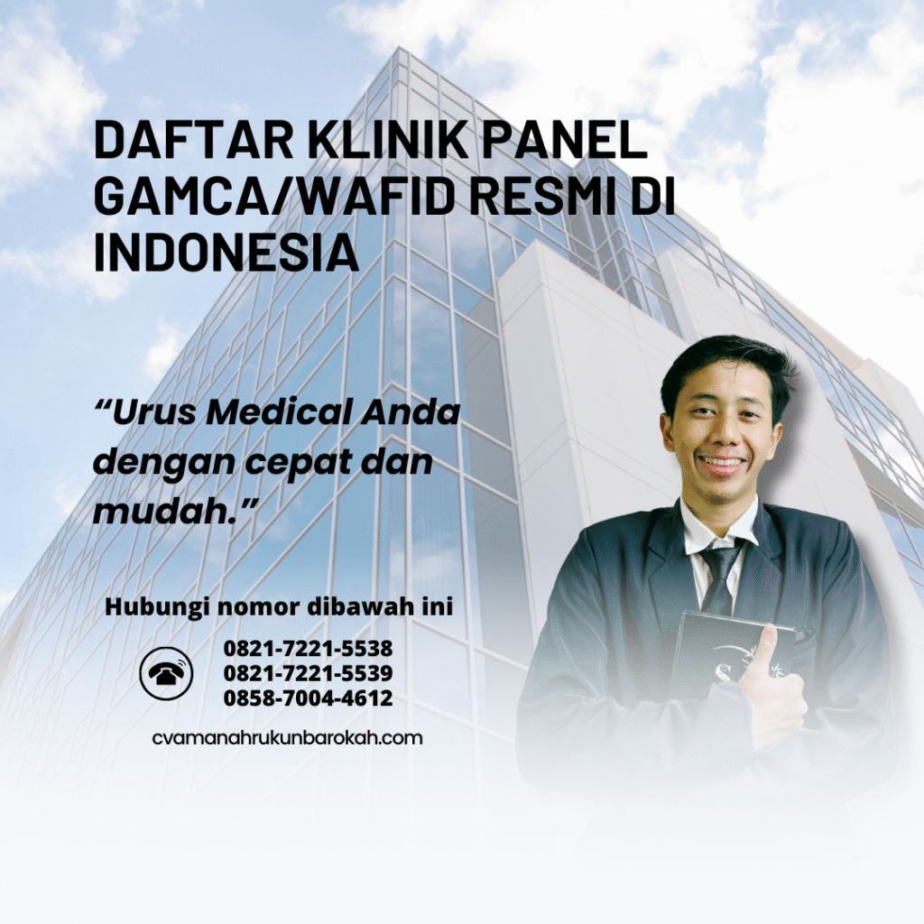 Daftar Klinik Panel GAMCAWafid Resmi di Indonesia Daftar klinik panel gamcawafid resmi di indonesia