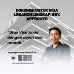Dokumen untuk visa lebanon lengkap 99% approved
