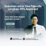 Dokumen untuk visa polandia lengkap 99% approved