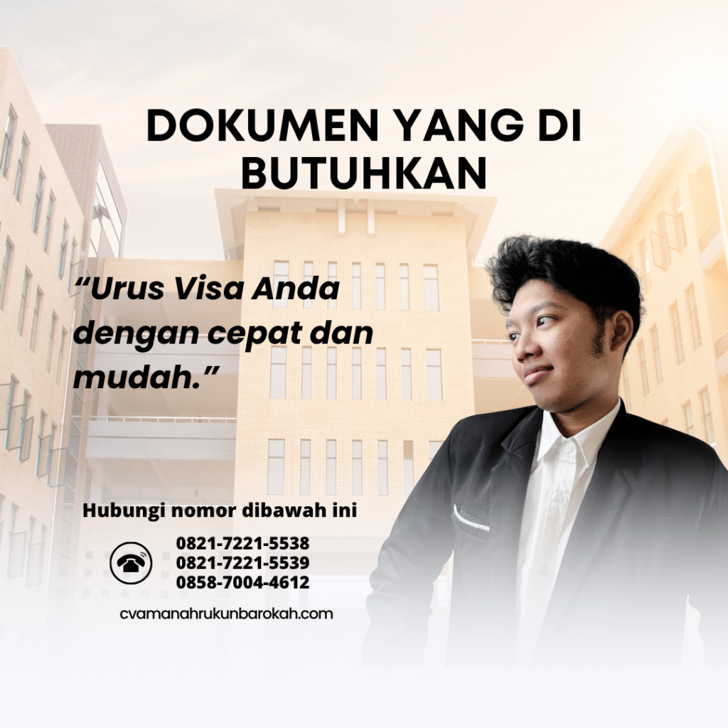 Dokumen yang Di butuhkan Dokumen yang di butuhkan