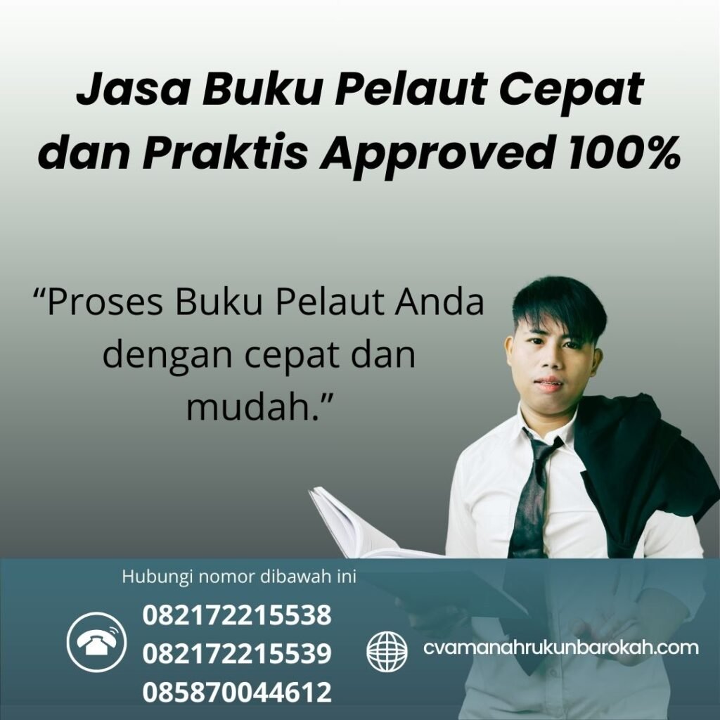 Jasa Buku Pelaut Cepat dan Praktis Approved 100% (1) Jasa buku pelaut cepat dan praktis approved 100% (1)