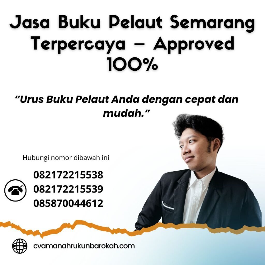 Jasa buku pelaut semarang terpercaya – approved 100%