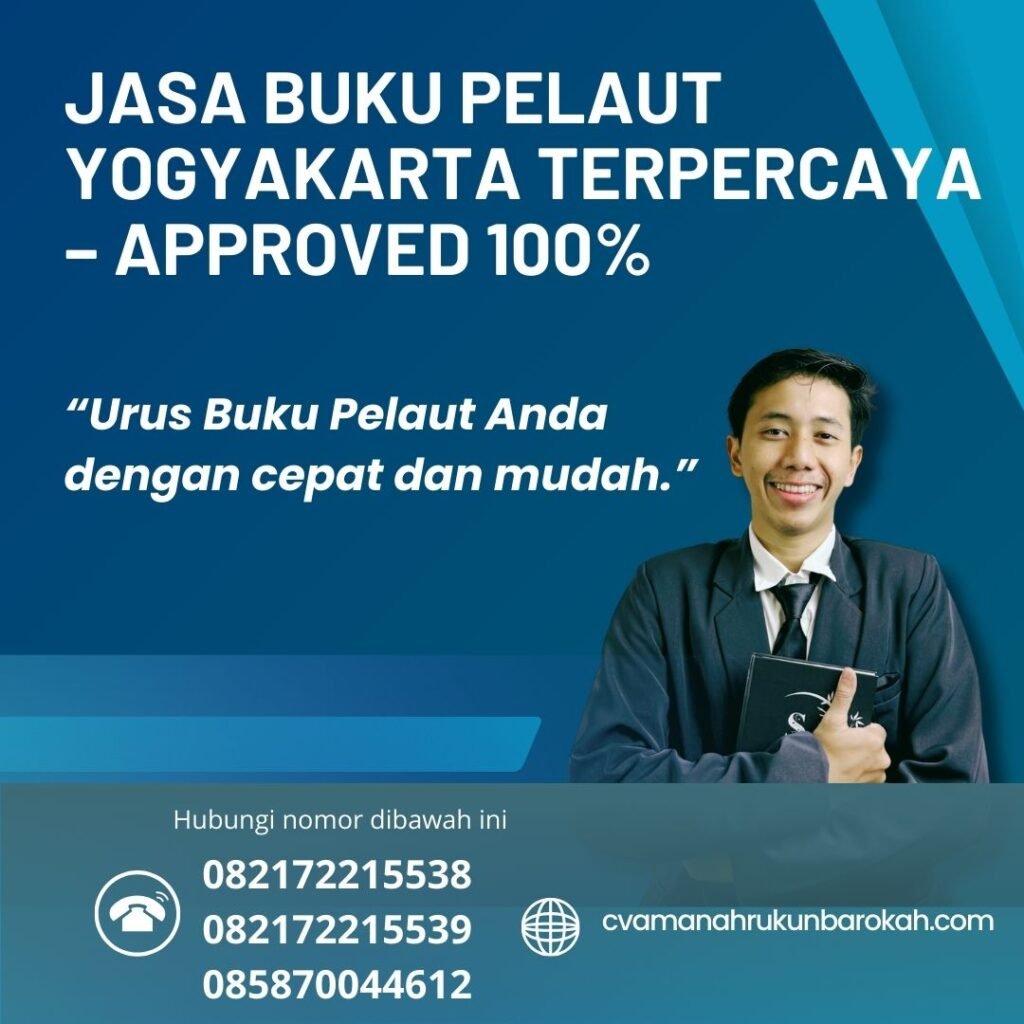 Jasa buku pelaut yogyakarta terpercaya – approved 100%