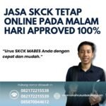 Jasa skck tetap online pada malam hari approved 100%