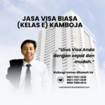 Jasa visa biasa (kelas e) kamboja