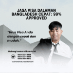 Jasa visa dalaman bangladesh cepat 99% approved