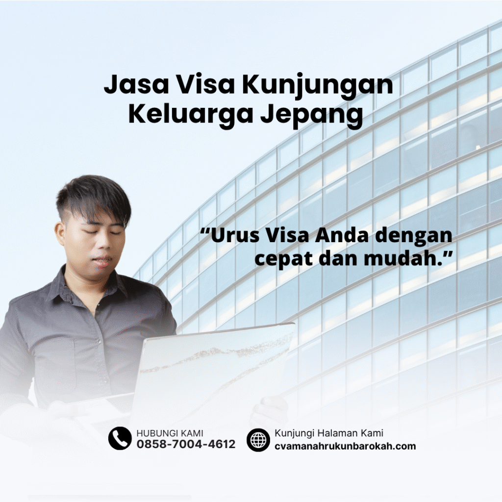 Jasa visa kunjungan keluarga jepang