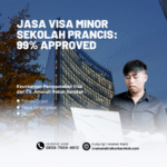 Jasa visa minor sekolah prancis 99% approved